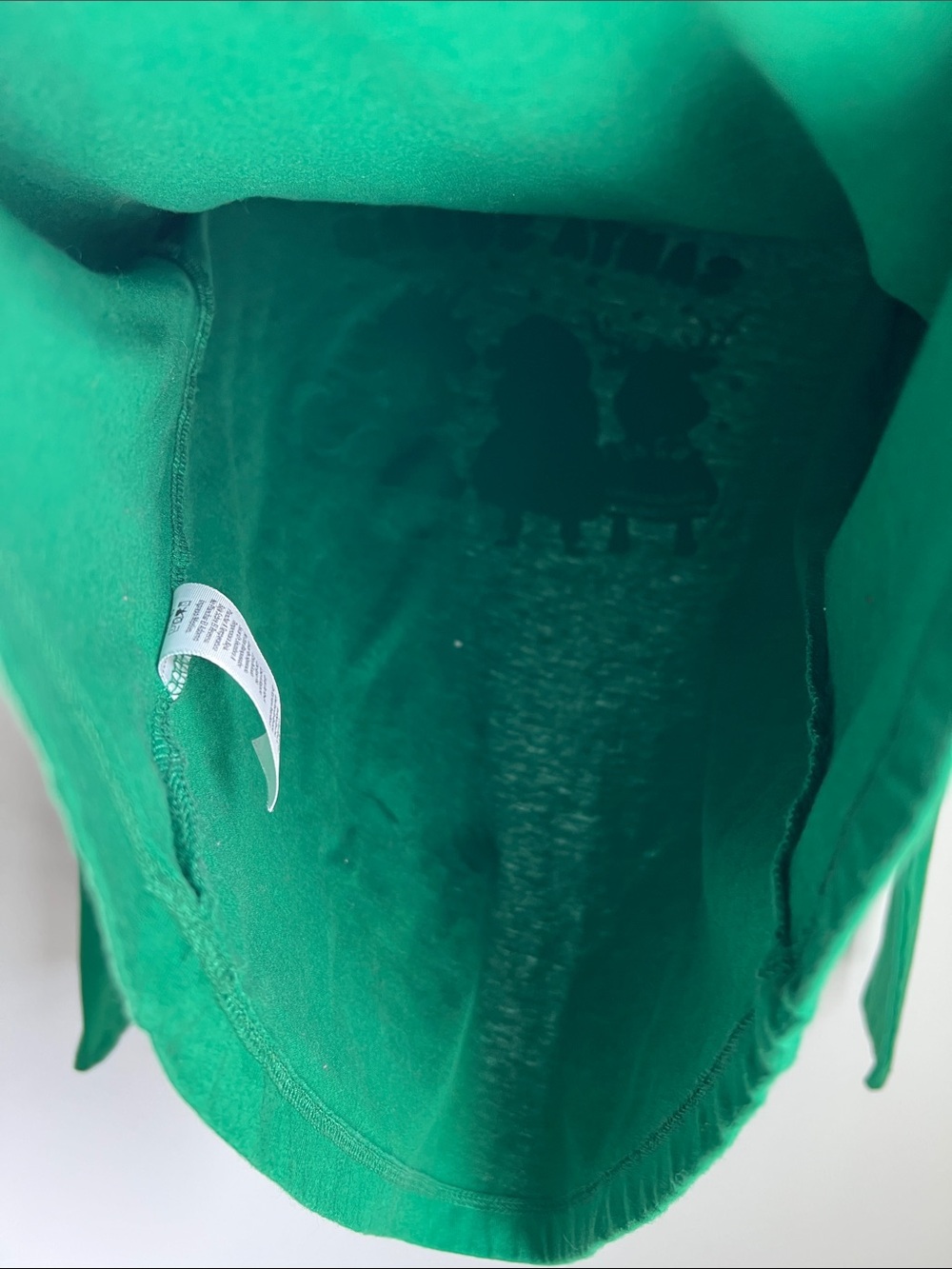 Holiday Time | Green "Santa Squad" Kids Long Sleeve Tee Size XL (14-16) - Picture 12 of 17